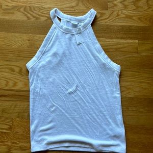 Gap women’s cotton white tank top New with tags